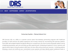 Tablet Screenshot of drsservice.com